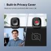 imageAnker AnkerWork C310 Webcam 4K Webcam 12 Megapixel AI Auto Focus AI Framing AI Noise Canceling Mic Builtin Privacy Cover and Adjustable FOV 1080p60FPS HDR for Video Calls and Livestreams