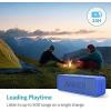 imageAnker Soundcore Upgraded Bluetooth Speaker with IPX5 Waterproof Stereo Sound 24H Playtime Portable Wireless Speaker for iPhone Samsung and More BlackBlue