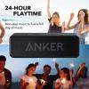 imageAnker Soundcore Upgraded Bluetooth Speaker with IPX5 Waterproof Stereo Sound 24H Playtime Portable Wireless Speaker for iPhone Samsung and More BlackBlack
