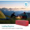 imageAnker Soundcore Upgraded Bluetooth Speaker with IPX5 Waterproof Stereo Sound 24H Playtime Portable Wireless Speaker for iPhone Samsung and More BlackRed