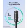 imageNEBULA Capsule Air Google TV Projector Officially Licensed Netflix 720p Smart Mini Projector with WiFi and Bluetooth 2 Hours of Playtime Dolby Digital Ultra Portable for Any SpaceBlack