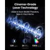 imageNEBULA Cosmos Laser 4K Projector 2200 ANSI Lumens Android TV with Dongle Autofocus Auto Keystone Correction Screen Fit Home Theater Projector with WiFi ampamp Bluetooth for Office and Business UseCosmos 4k 2200 ANSI