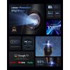 imageNebula Anker Capsule 3 Laser 1080p Smart WiFi Mini Projector Black Portable Projector Dolby Digital Laser Projector Autofocus 120Inch Picture Builtin Battery 25 Hours of Playtime