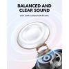 imageSoundcore A30i by Anker Smart Noise Cancelling Earbuds LipstickShaped Stylish Design Tiny Lightweight Comfort Clear Sound IP54 15H Playtime in ANC Mode Wireless Earbuds Bluetooth 54Black