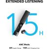 imageSoundcore A30i by Anker Smart Noise Cancelling Earbuds LipstickShaped Stylish Design Tiny Lightweight Comfort Clear Sound IP54 15H Playtime in ANC Mode Wireless Earbuds Bluetooth 54Black