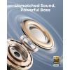 imageSoundcore AeroClip by Anker OpenEar Earbuds ClipOn Headphones Adaptive Comfort Clear Calls with 4 Mics and AI Stable Fit 12mm Drivers for Powerful Bass HiRes OpenRing DesignMidnight