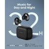 imageSoundcore AeroClip by Anker OpenEar Earbuds ClipOn Headphones Adaptive Comfort Clear Calls with 4 Mics and AI Stable Fit 12mm Drivers for Powerful Bass HiRes OpenRing DesignMidnight