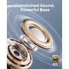 imageSoundcore AeroClip by Anker OpenEar Earbuds ClipOn Headphones Adaptive Comfort Clear Calls with 4 Mics and AI Stable Fit 12mm Drivers for Powerful Bass HiRes OpenRing DesignGlacier Blue