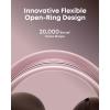 imageSoundcore AeroClip by Anker OpenEar Earbuds ClipOn Headphones Adaptive Comfort Clear Calls with 4 Mics and AI Stable Fit 12mm Drivers for Powerful Bass HiRes OpenRing DesignRosy Brown