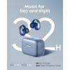 imageSoundcore AeroClip by Anker OpenEar Earbuds ClipOn Headphones Adaptive Comfort Clear Calls with 4 Mics and AI Stable Fit 12mm Drivers for Powerful Bass HiRes OpenRing DesignGlacier Blue