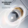 imageSoundcore Anker 3 Portable Bluetooth Speaker  Wireless IPX7 Waterproof 24H Playtime Pure Titanium Diaphragm Drivers PartyCast BassUp Custom EQ App  for Home Shower Outdoor and BeachBlack
