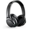 imageSoundcore Anker Life Q20 Hybrid Active Noise Cancelling Headphones Wireless Over Ear Bluetooth Headphones 60H Playtime HiRes Audio Deep Bass Foam Ear Cups Travel Office USBC ChargingBlack