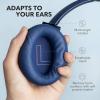 imageSoundcore Anker Life Q20 Hybrid Active Noise Cancelling Headphones Wireless Over Ear Bluetooth Headphones 60H Playtime HiRes Audio Deep Bass Foam Ear Cups Travel Office USBC ChargingBlue