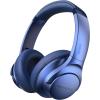 imageSoundcore Anker Life Q20 Hybrid Active Noise Cancelling Headphones Wireless Over Ear Bluetooth Headphones 60H Playtime HiRes Audio Deep Bass Foam Ear Cups Travel Office USBC ChargingBlue