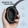 imageSoundcore Anker Life Q20 Hybrid Active Noise Cancelling Headphones Wireless Over Ear Bluetooth Headphones 60H Playtime HiRes Audio Deep Bass Foam Ear Cups Travel Office USBC ChargingBlack