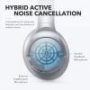 imageSoundcore Anker Life Q20 Hybrid Active Noise Cancelling Headphones Wireless Over Ear Bluetooth Headphones 60H Playtime HiRes Audio Deep Bass Foam Ear Cups Travel Office USBC ChargingSilver