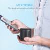 imageSoundcore Anker Mini SuperPortable Bluetooth Speaker with FM Radio 15Hour Playtime 66 ft Bluetooth Range Enhanced Bass NoiseCancelling Microphone for Leisure and Work Useblack