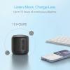 imageSoundcore Anker Mini SuperPortable Bluetooth Speaker with FM Radio 15Hour Playtime 66 ft Bluetooth Range Enhanced Bass NoiseCancelling Microphone for Leisure and Work Useblack