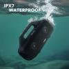imageSoundcore Anker Motion Boom Waterproof Bluetooth Speaker with Titanium Drivers BassUp Technology IPX7 24H Playtime App Builtin Handle Outdoor Speaker for Camping Pool Beach Backyard
