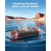 imageSoundcore Boom 3i by Anker Compact Outdoor Speaker IP68 Waterproof Floating Playback SaltwaterResistant BassUp 20 50W Portable Speaker Bluetooth 53 16H TWS KayakFishingCampingBlueBrown