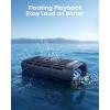 imageSoundcore Boom 3i by Anker Compact Outdoor Speaker IP68 Waterproof Floating Playback SaltwaterResistant BassUp 20 50W Portable Speaker Bluetooth 53 16H TWS KayakFishingCampingBlueBlue