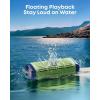 imageSoundcore Boom 3i by Anker Compact Outdoor Speaker IP68 Waterproof Floating Playback SaltwaterResistant BassUp 20 50W Portable Speaker Bluetooth 53 16H TWS KayakFishingCampingBlueGreen