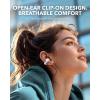 imageSoundcore C30i by Anker OpenEar Earbuds ClipOn Headphones Lightweight Comfort Stable Fit FirmShell Design Attachable Ear Grips Big Drivers for Clear Audio 30H Play IPX4 WaterResistantWhite