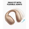 imageSoundcore C40i by Anker OpenEar Earbuds ClipOn Headphones Flexible Joint Design Button Controls Lightweight Comfort Stable Fit with Attachable Ear Grips Expansive Drivers for Clear SoundGolden
