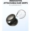 imageSoundcore C40i by Anker OpenEar Earbuds ClipOn Headphones Flexible Joint Design Button Controls Lightweight Comfort Stable Fit with Attachable Ear Grips Expansive Drivers for Clear SoundDark Gray