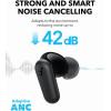 imageSoundcore P30i by Anker Noise Cancelling Earbuds Strong and Smart Noise Cancelling Powerful Bass 45H Playtime 2in1 Case and Phone Stand IP54 Wireless Earbuds Bluetooth 54 BlackBlack