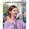 imageSoundcore P40i by Anker Noise Cancelling Wireless Earbuds Adaptive Noise Cancelling to Environments Heavy Bass 60H Playtime 2in1 Case and Phone Stand IPX5 Wireless Charging Bluetooth 53Oat White