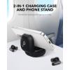 imageSoundcore P40i by Anker Noise Cancelling Wireless Earbuds Adaptive Noise Cancelling to Environments Heavy Bass 60H Playtime 2in1 Case and Phone Stand IPX5 Wireless Charging Bluetooth 53Black