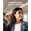 imageSoundcore P41i by Anker Adaptive Noise Cancelling Earbuds with Portable Phone Charger Only for USBC Charging 12H Playtime 192H with Case 6Mic AI Clear Calls IPX5 Wireless Bluetooth EarbudsWhite