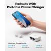 imageSoundcore P41i by Anker Adaptive Noise Cancelling Earbuds with Portable Phone Charger Only for USBC Charging 12H Playtime 192H with Case 6Mic AI Clear Calls IPX5 Wireless Bluetooth EarbudsWhite