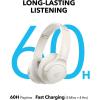 imageSoundcore Q11i Wireless OverEar Bluetooth Headphones by Anker Deep Bass 60H Playtime HiRes Audio Detachable Ear Cushions Multipoint ConnectionCream White