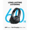 imageSoundcore Q11i Wireless OverEar Bluetooth Headphones by Anker Deep Bass 60H Playtime HiRes Audio Detachable Ear Cushions Multipoint ConnectionDark Gray