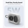 imageSoundcore Select 4 Go Bluetooth Shower Speaker by Anker IP67 WaterproofDustproof UltraPortable Speaker Wireless 20H Playtime Floatable Powerful Sound Electronics for OutdoorsHomeTravelWhite