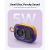 imageSoundcore Select 4 Go Bluetooth Shower Speaker by Anker IP67 WaterproofDustproof UltraPortable Speaker Wireless 20H Playtime Floatable Powerful Sound Electronics for OutdoorsHomeTravelPurple  Yellow