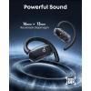imageSoundcore V40i by Anker OpenEar Headphones Clear Design Lidless Case 4 Adjustable Positions for Every Ear Size Richer Bass IP55 21H Playtime AI Clear Calls Bluetooth 54 App ControlBlack