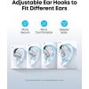 imageSoundcore V40i by Anker OpenEar Headphones Clear Design Lidless Case 4 Adjustable Positions for Every Ear Size Richer Bass IP55 21H Playtime AI Clear Calls Bluetooth 54 App ControlWhite