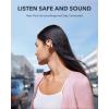 imageSoundcore by Anker AeroFit OpenEar Headphones Ultra Comfort Snug Fit Ergonomic Ear Hook Balanced Sound IPX7 Waterproof 42H PlaytimeSmallEar FriendlyApp ControlClear CallsWireless EarbudsCalm White
