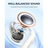 imageSoundcore by Anker AeroFit OpenEar Headphones Ultra Comfort Snug Fit Ergonomic Ear Hook Balanced Sound IPX7 Waterproof 42H PlaytimeSmallEar FriendlyApp ControlClear CallsWireless EarbudsCalm White