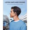 imageSoundcore by Anker AeroFit OpenEar Headphones Ultra Comfort Snug Fit Ergonomic Ear Hook Balanced Sound IPX7 Waterproof 42H PlaytimeSmallEar FriendlyApp ControlClear CallsWireless EarbudsDynamic Black