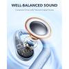 imageSoundcore by Anker AeroFit OpenEar Headphones Ultra Comfort Snug Fit Ergonomic Ear Hook Balanced Sound IPX7 Waterproof 42H PlaytimeSmallEar FriendlyApp ControlClear CallsWireless EarbudsCozy Blue