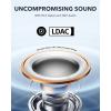 imageSoundcore by Anker AeroFit Pro OpenEar Headphones Ultra Comfort Secure Fit Ergonomic Design Rich Sound with LDAC Bluetooth 53 IP55 WaterResistant 46H Playtime App Control Wireless EarbudsDynamic Black