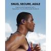 imageSoundcore by Anker AeroFit Pro OpenEar Headphones Ultra Comfort Secure Fit Ergonomic Design Rich Sound with LDAC Bluetooth 53 IP55 WaterResistant 46H Playtime App Control Wireless EarbudsElectric Purple
