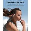 imageSoundcore by Anker AeroFit Pro OpenEar Headphones Ultra Comfort Secure Fit Ergonomic Design Rich Sound with LDAC Bluetooth 53 IP55 WaterResistant 46H Playtime App Control Wireless EarbudsFrost White