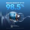 imageSoundcore by Anker Liberty 4 NC Wireless Earbuds 985 Noise Reduction Adaptive Noise Cancelling to Ears and Environment HiRes Sound 50H Battery Wireless Charging Bluetooth 53Clear White