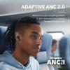 imageSoundcore by Anker Liberty 4 NC Wireless Earbuds 985 Noise Reduction Adaptive Noise Cancelling to Ears and Environment HiRes Sound 50H Battery Wireless Charging Bluetooth 53Velvet Black