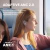 imageSoundcore by Anker Liberty 4 NC Wireless Earbuds 985 Noise Reduction Adaptive Noise Cancelling to Ears and Environment HiRes Sound 50H Battery Wireless Charging Bluetooth 53Pastel Pink